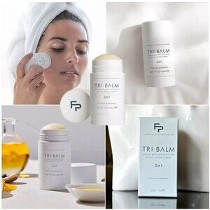 NIB Formulae Prescott Tri-Balm 3 in 1 Waterless Cleansing Balm Multitasker Stick